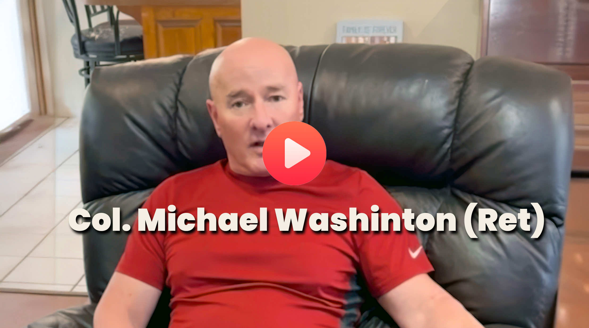 Click to play testimonial from Michael Washington