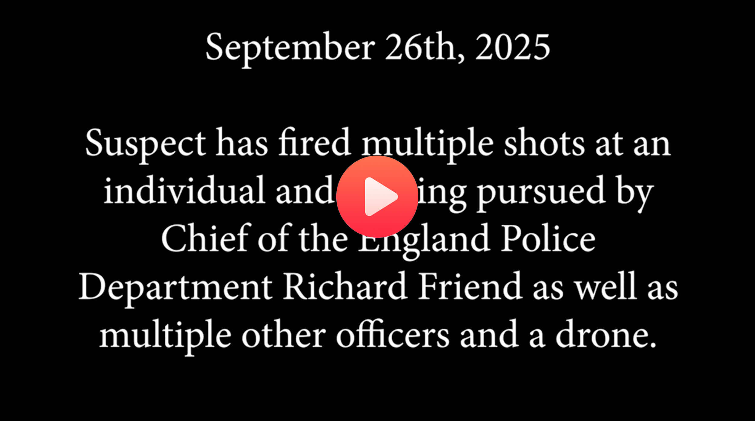 Click to play 'Drone Arrest Footage'